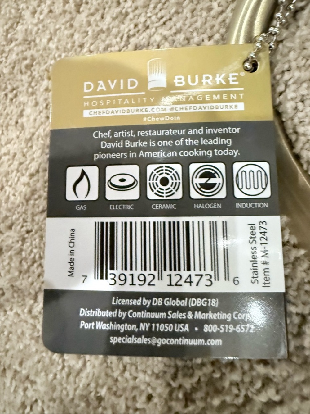 David Burke Auro 8-quart stock Pot - Picture 7 of 7